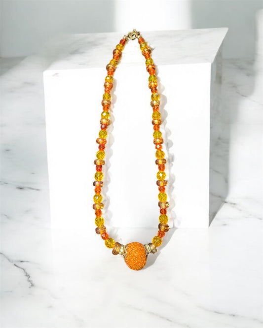 CRYSTAL GLASS BEAD SET