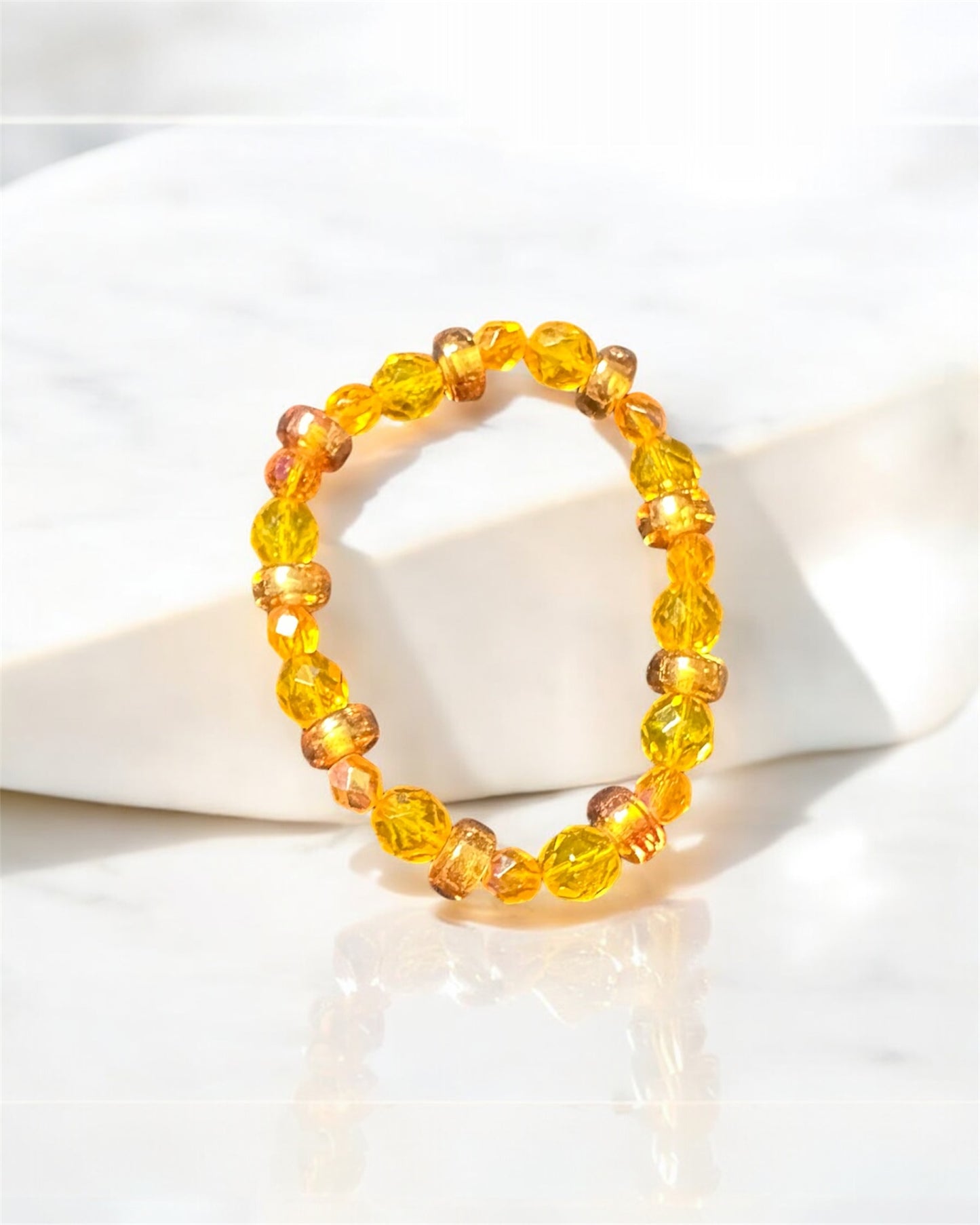 CRYSTAL GLASS BEAD SET