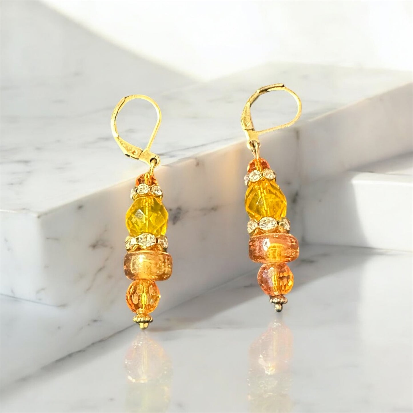 CRYSTAL GLASS BEAD SET